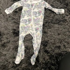 Janie and Jack Disney Alice in wonderland footie pajamas